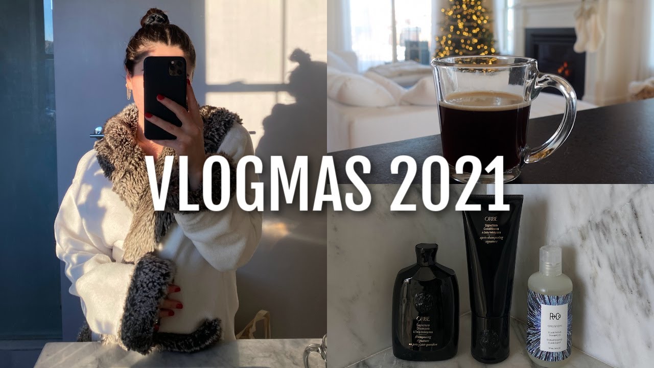 VLOGMAS DAY 12: chill sunday, haircare routine + taking the pressure off myself
