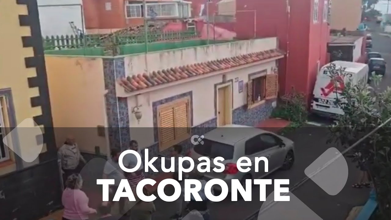 Vecinos de Tacoronte echan a los ocupas de una vivienda