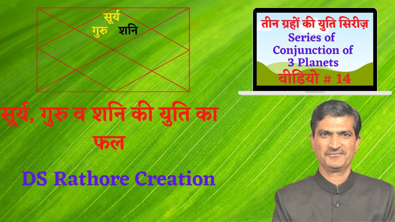 Suray Guru Aur Shani Ki Yuti | 3 Grahon Ki Yuti | Conjunction of Sun Jupiter and Saturn | Jyotish