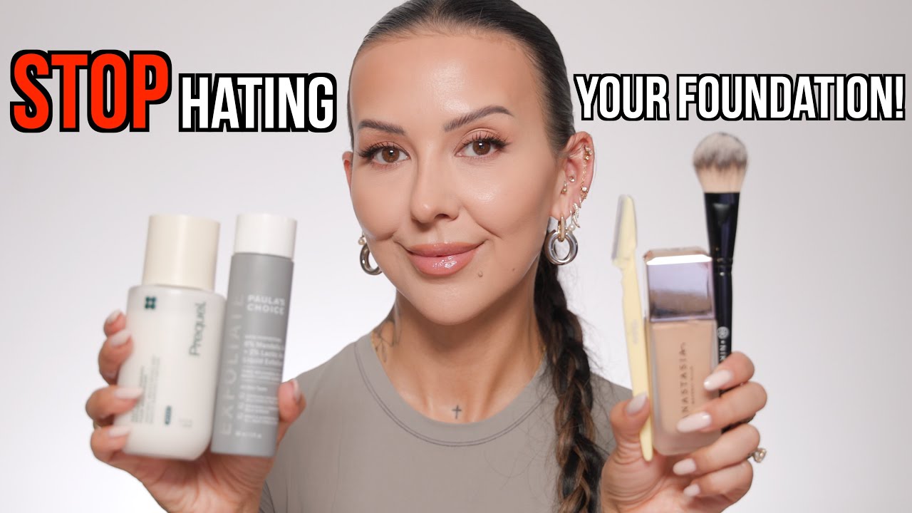 How to NOT HATE The Way Your Foundation Looks!