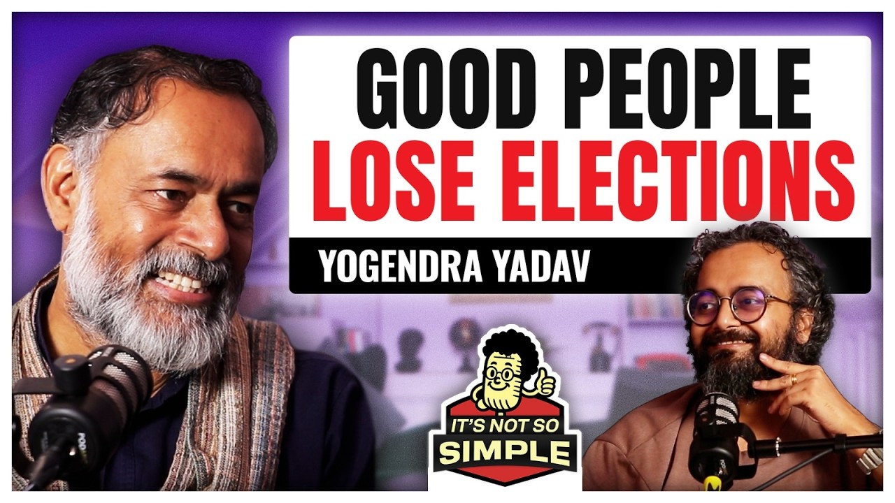 Politics is DIRTY... but it's not so simple | (feat. Yogendra Yadav)