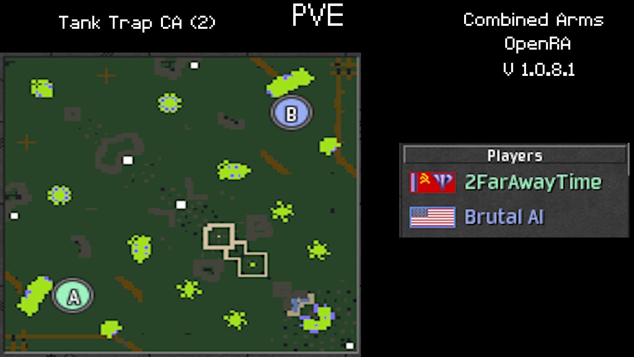4# - V2 - Psi-Crops - vs Brutal AI Competitive Rule - Combined Arms V1.0.8.1 (OpenRA)