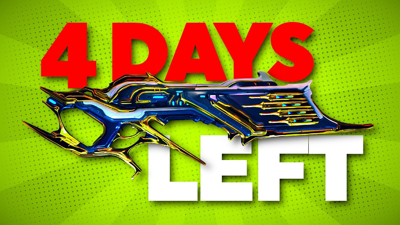 This STRONG Warframe Rifle will be GONE next week!