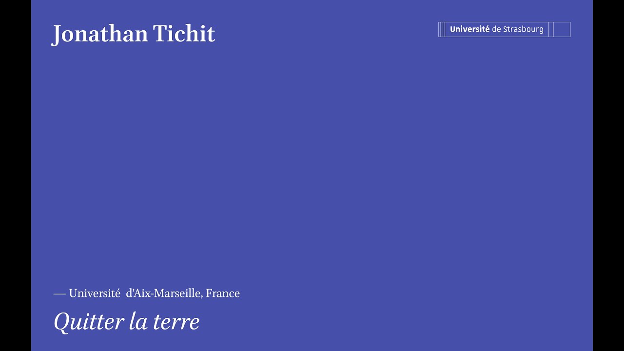 Quitter la terre, Jonathan Tichit