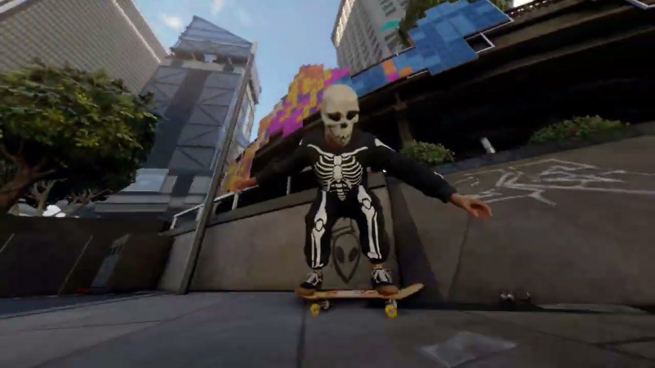 EA SKATE | RIDICULOUS LINES IN A FULL SKELETON FIT (Steeze Over Realism)