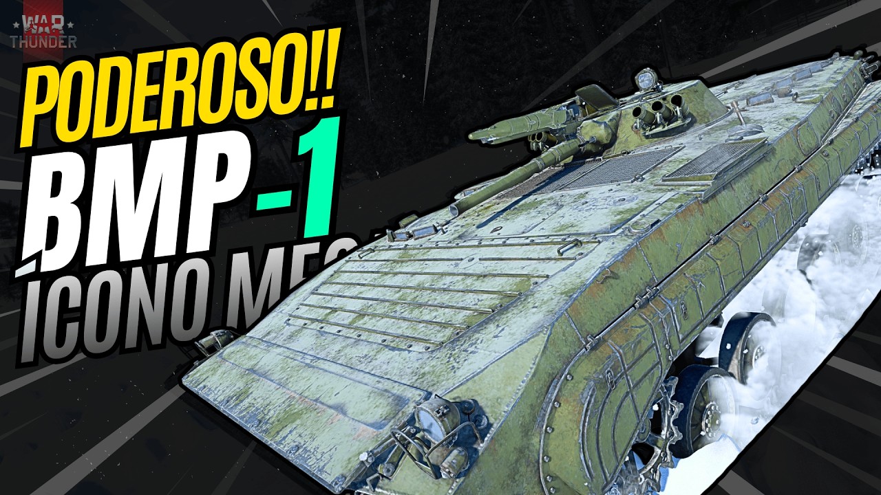 El BMP-1 ¡POTENTE y LETAL! Aunque débil ante todo...