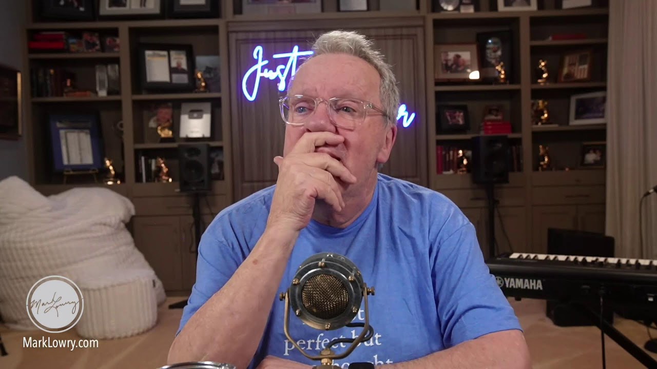 Sit up straight and sing! Join Mark Lowry Live now!