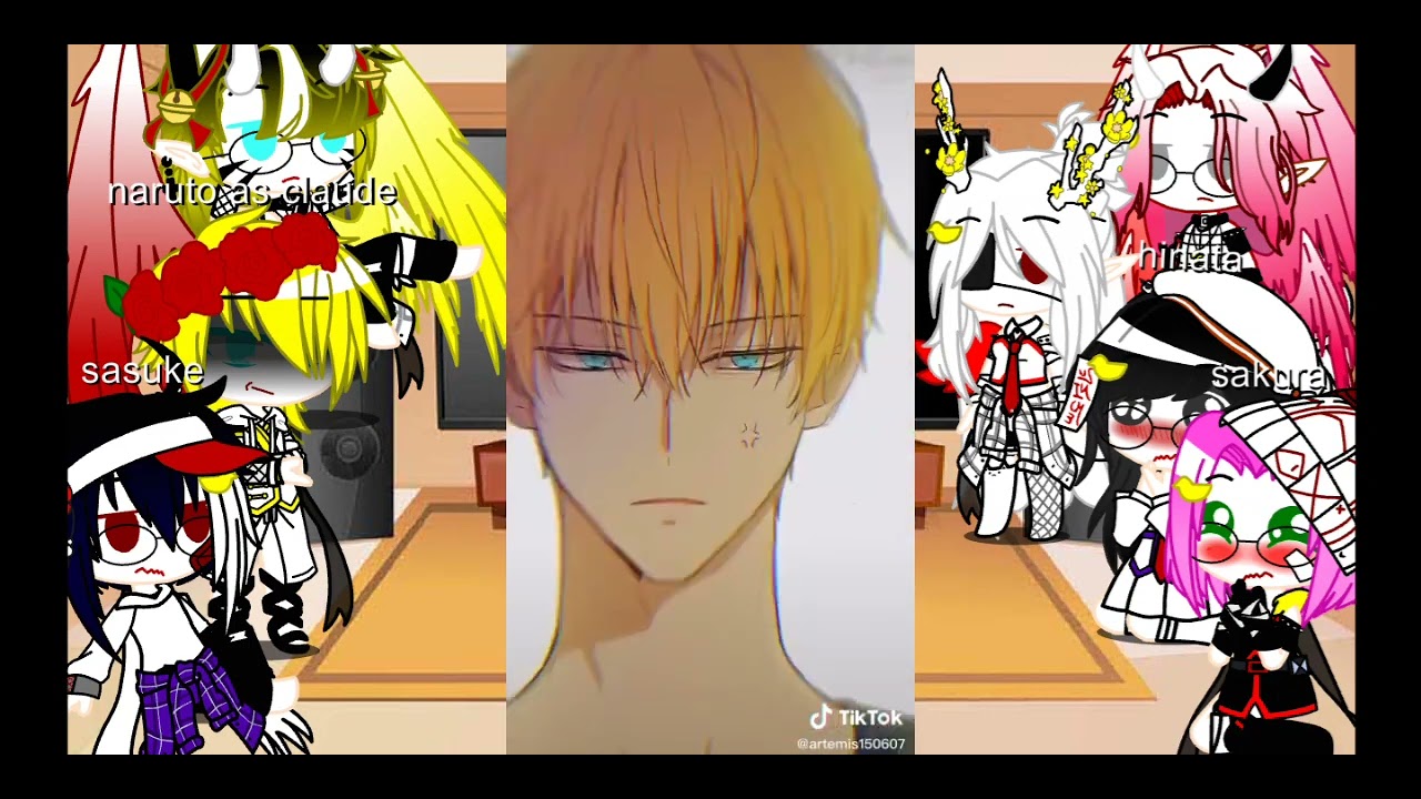 naruto react to naruto as claude [1/2] [gạch club]