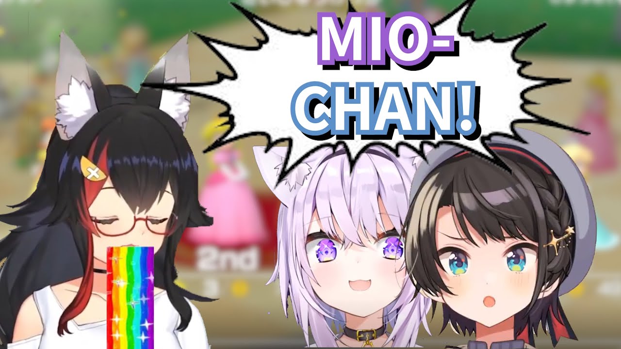 【Eng】Mio's lesson: swallowing raw wasabi is bad for health