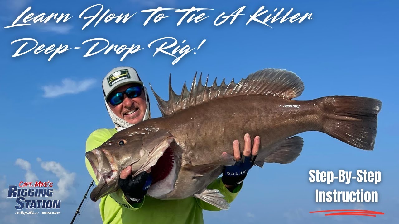 Deep Drop Rig for Monster Tilefish Snowy & Yellowedge Grouper | Step-By-Step Rigging Instruction