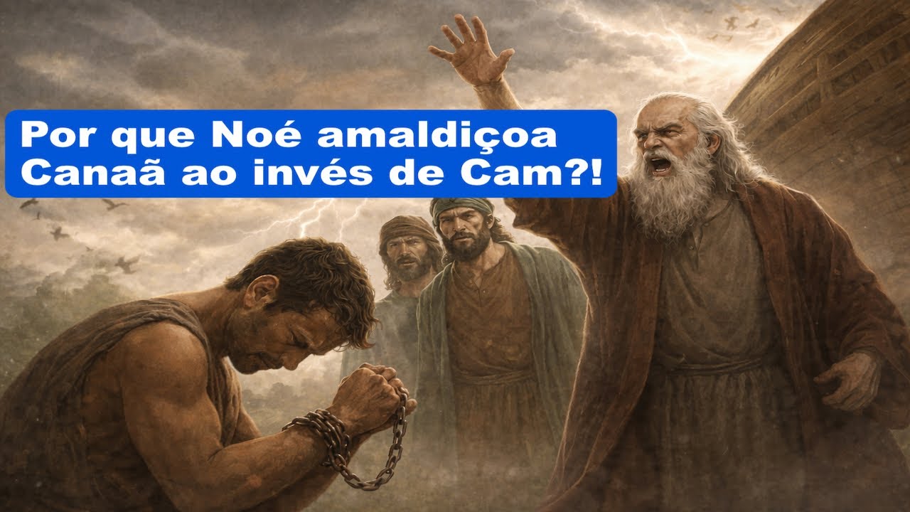 Por que Noé amaldiçoa Canaã ao invés de Cam?! ... Você vai se surpreender!!!