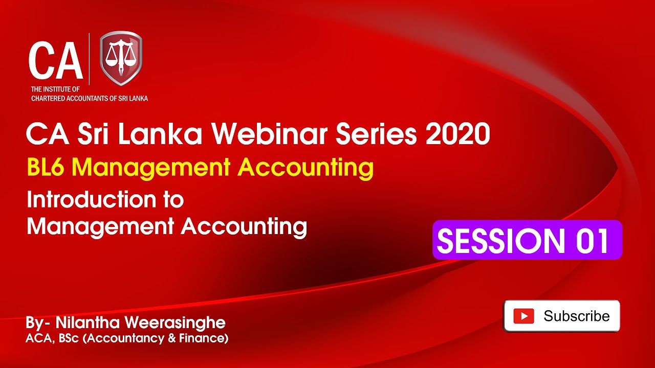 BL6  Management Accounting / 13 Dec 2020 Session 1
