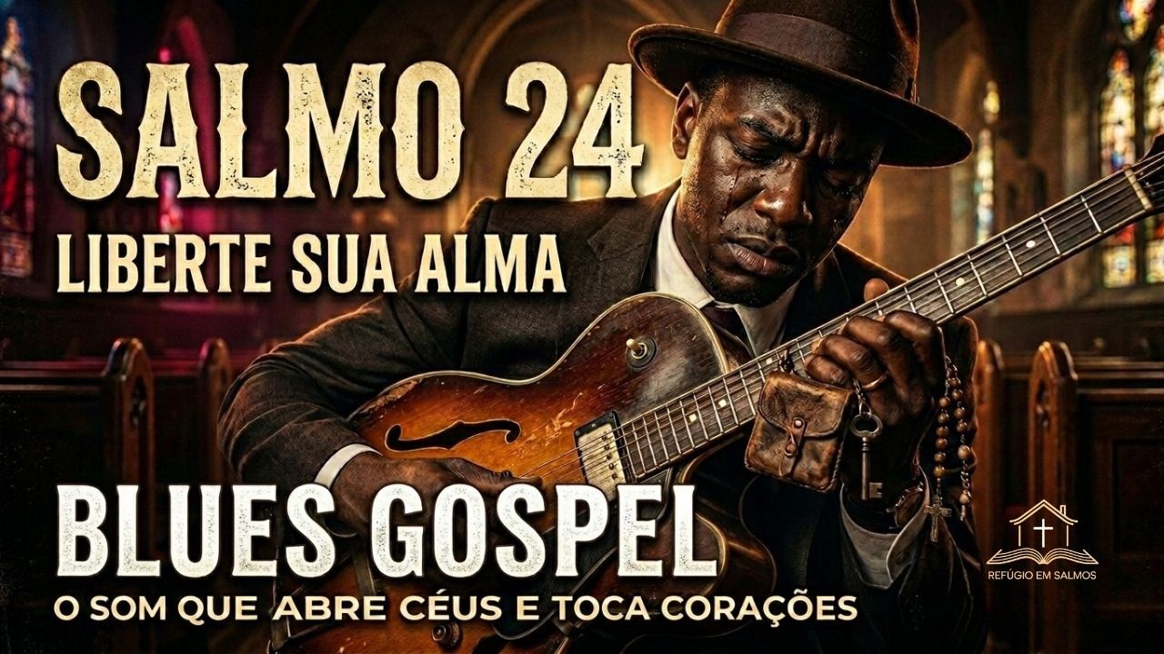 Salmo 24 em Blues Gospel – “Rei da Glória” | Louvor de Adoração Profunda