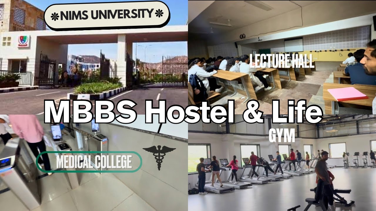 This is how MBBS feels here🩺 | Life in a Mbbs hostel 🏥| Nims University Jaipur