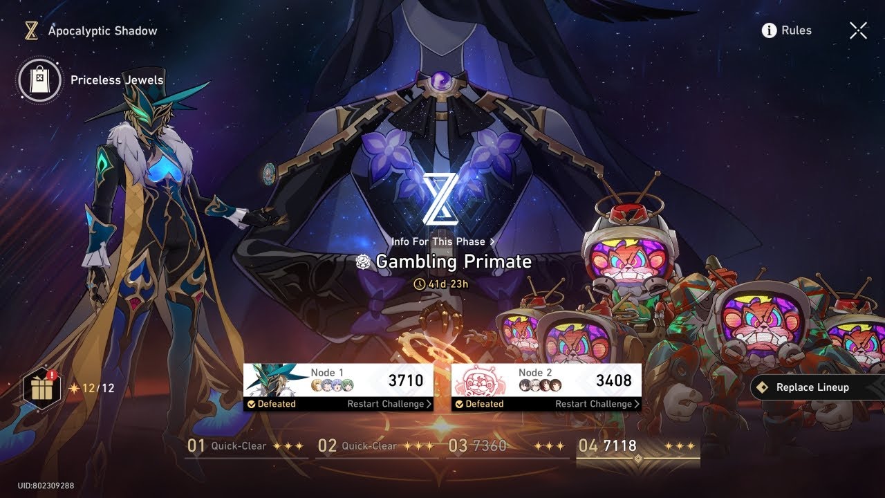 Apocalyptic Shadow: Gambling Primate | Honkai: Star Rail v3.1