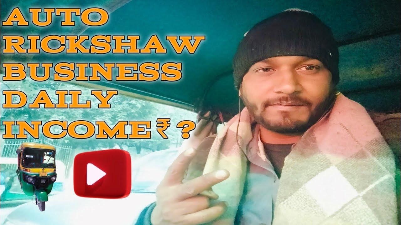 Real Auto Rickshaw Income in India | Full Day Ride Vlog
