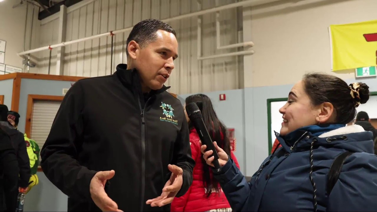 Hockey Helps the Homeless Benefit event in Iqaluit