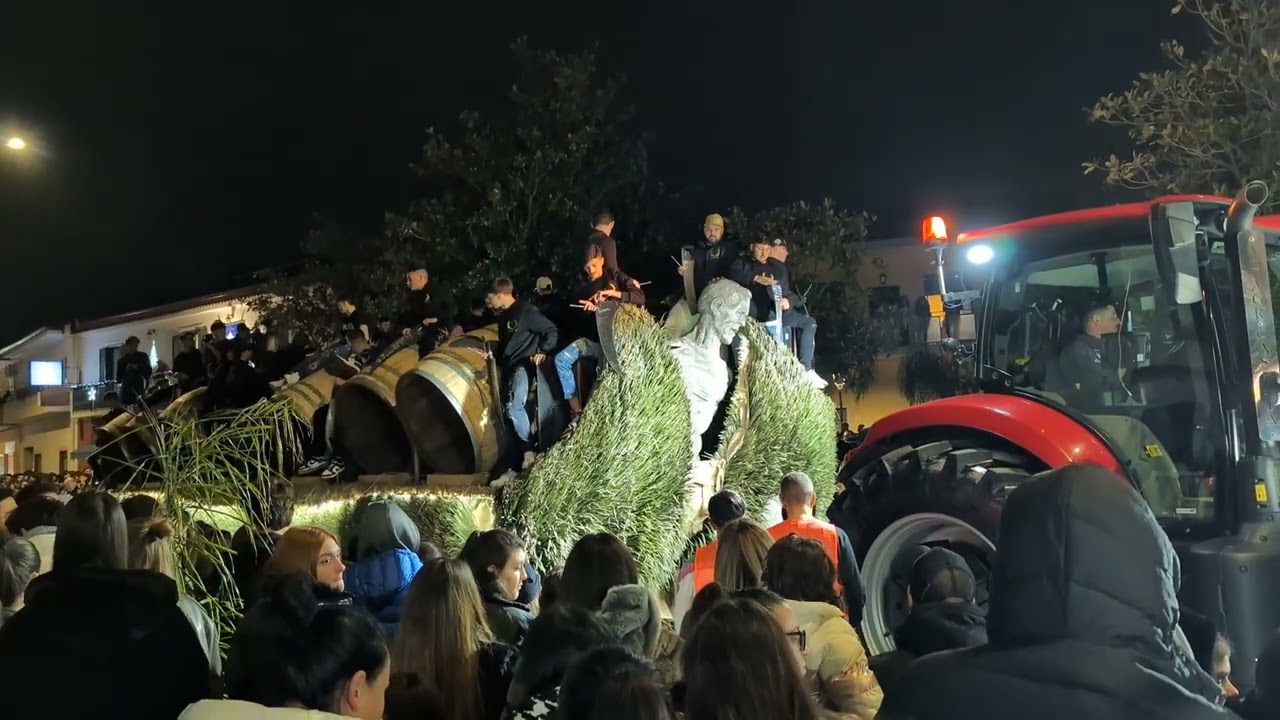 Carri Macerata Campania 2024 - L'epoca nov- Esibizione in piazza 17 Gennaio