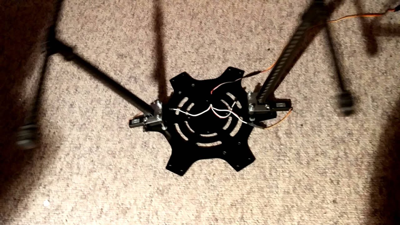 Short Test DIY Multicopter Retracts for RCT800 Hexacopter