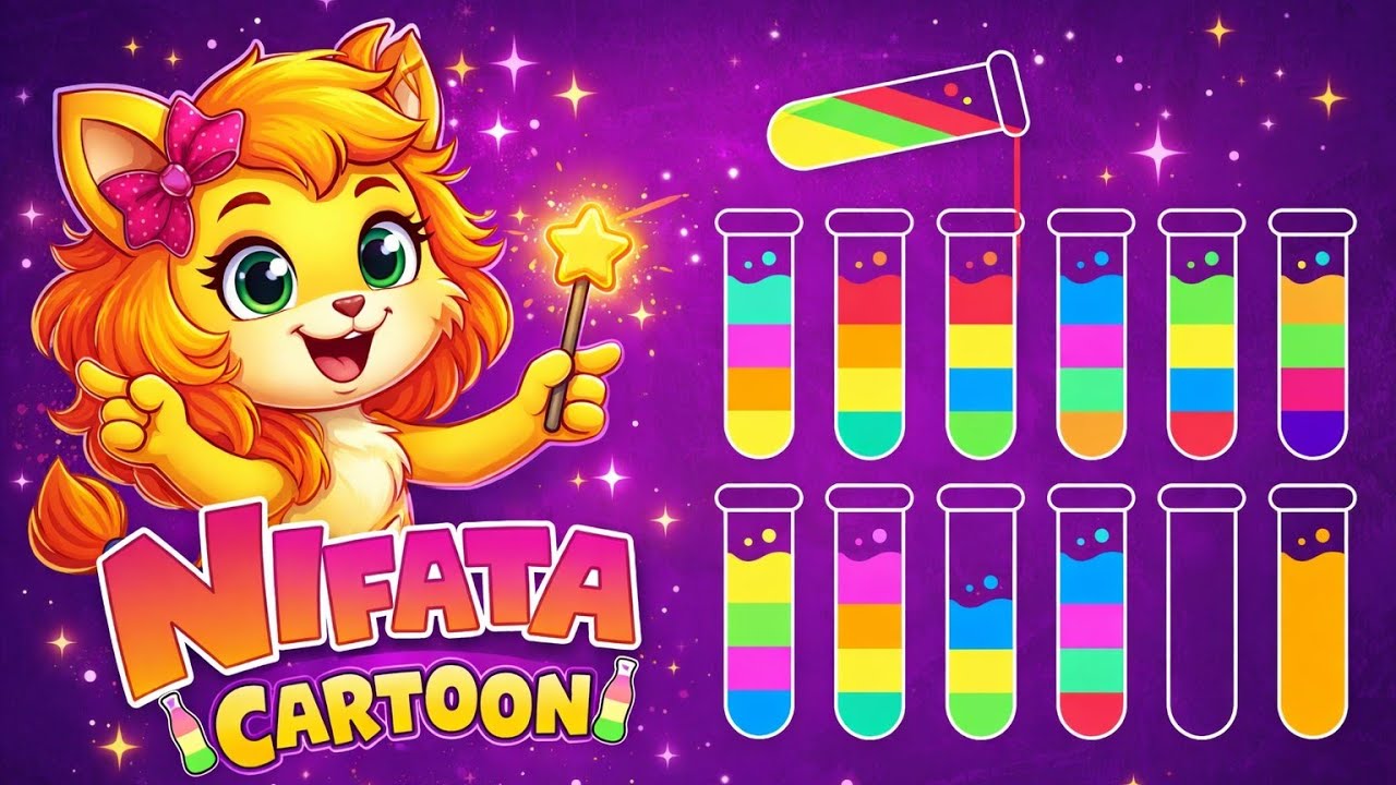 Live 🔴 | Nifata Cartoon | Water Short Magic Puzzle | #live #youtube #explore #stream #gaming