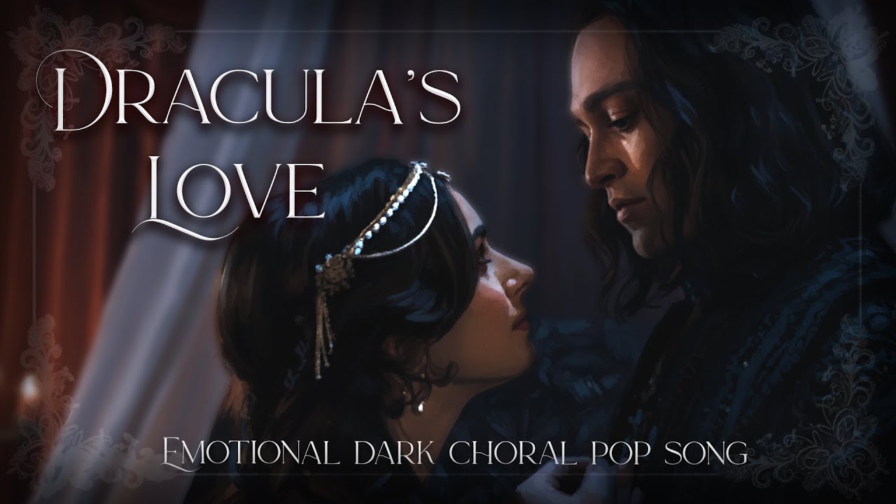 【DRACULA'S LOVE】Emotional dark choral pop song【Vampire｜Lyric video | Epic | Choir】