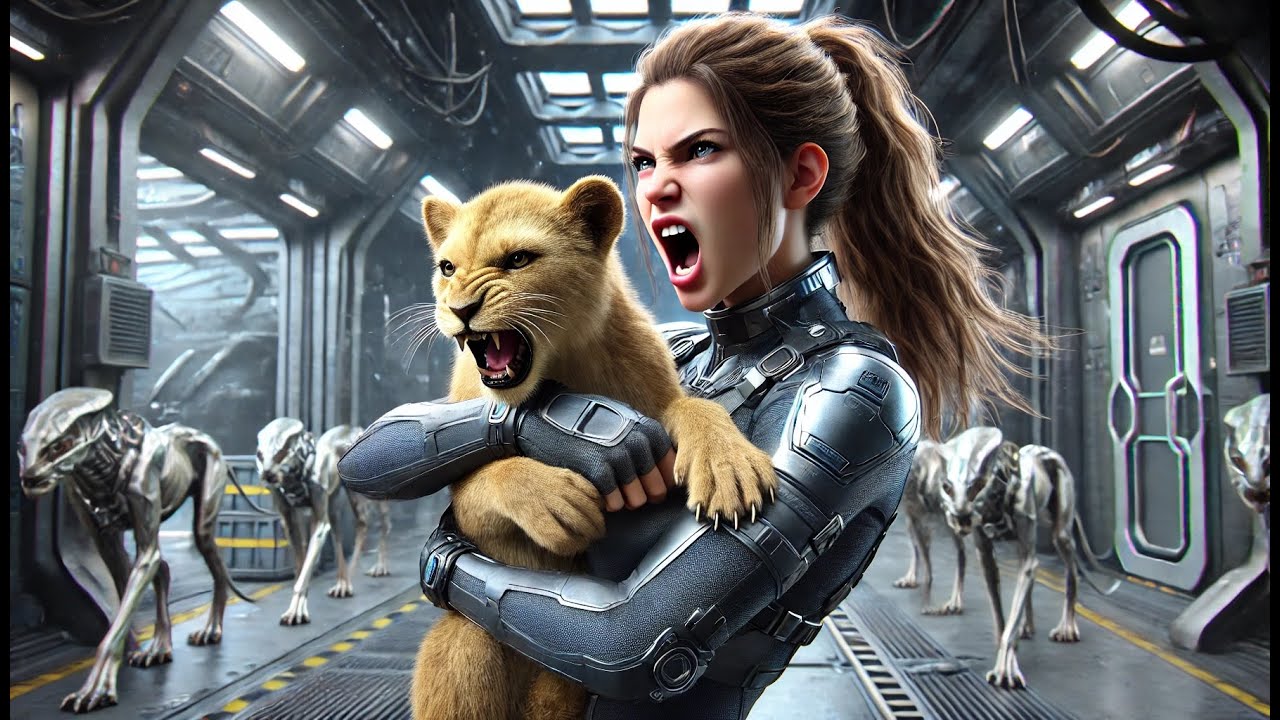 When a Predator Cub Screamed in Pain — A Human Roared Louder, and the Pack Fell Silent | HFY| SCI FI