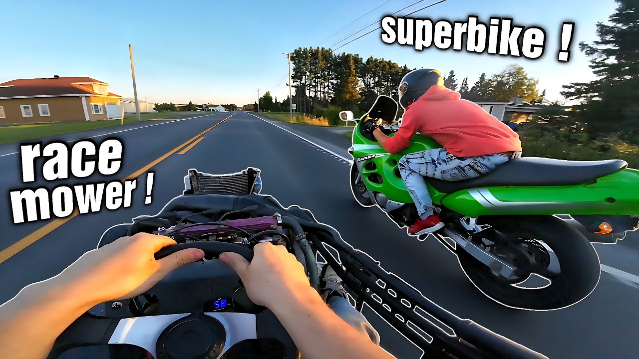 Racing My DEATH MACHINE vs SUPERBIKES ! 