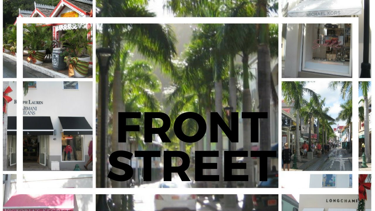 Philipsburg St. Maarten walking down front street for your st maarten shopping
