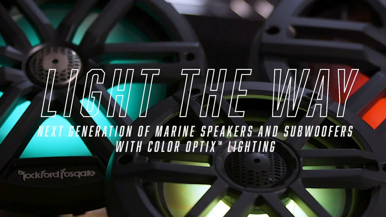 Морские динамики Rockford Fosgate Color Optix™
