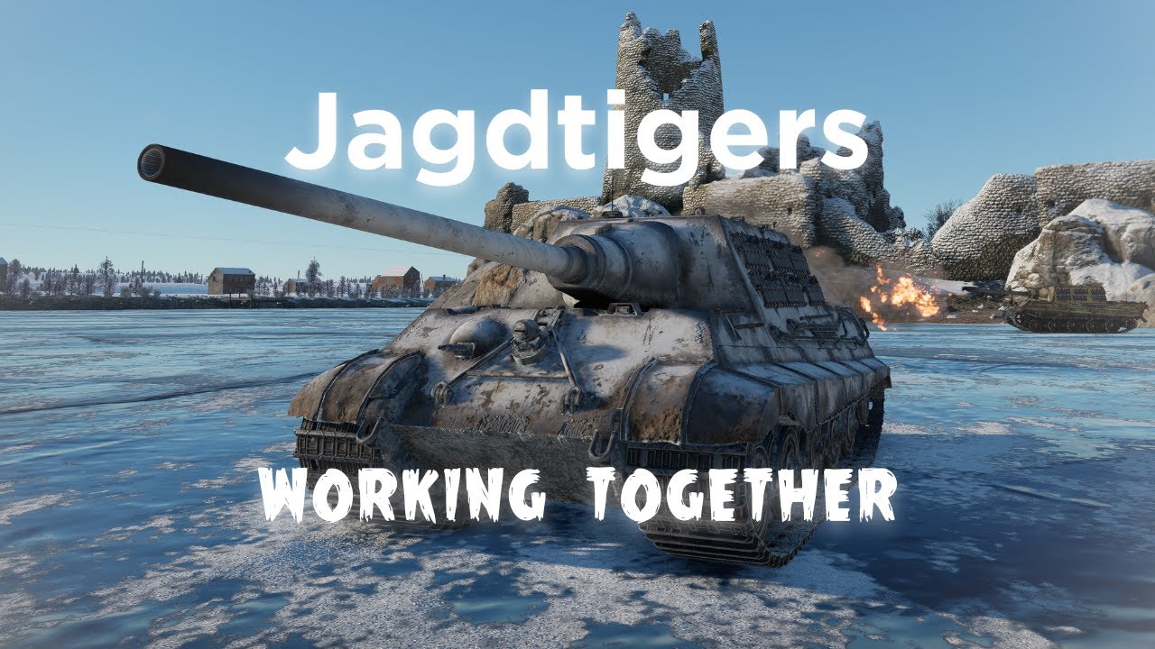 Jagdtigers Working Together