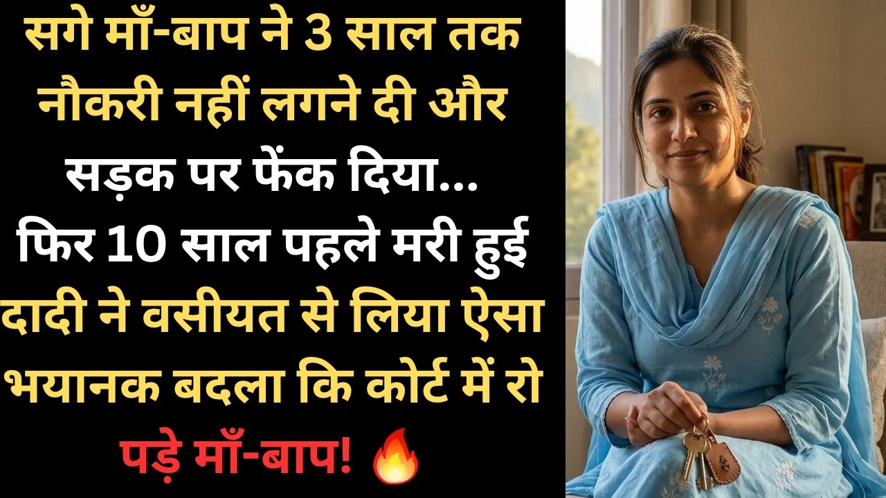 सगे माँ-बाप ने किया बेघर... फिर मरने के बाद दादी ने लिया भयानक बदला! 😱