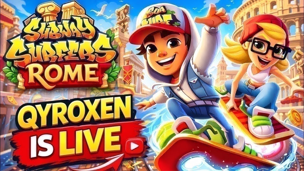 🔴 Live Subway Surfer : 54 million High Score Run | HindiGameplay@Qyroxen999