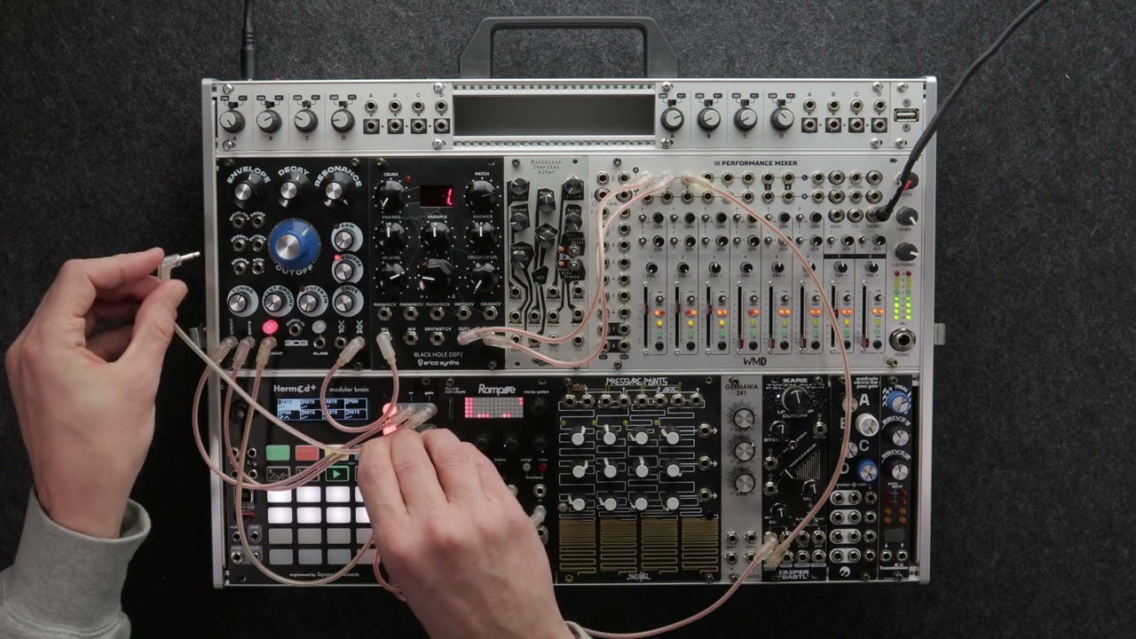 Ei303 — eurorack interface for x0x-heart (DIY project)