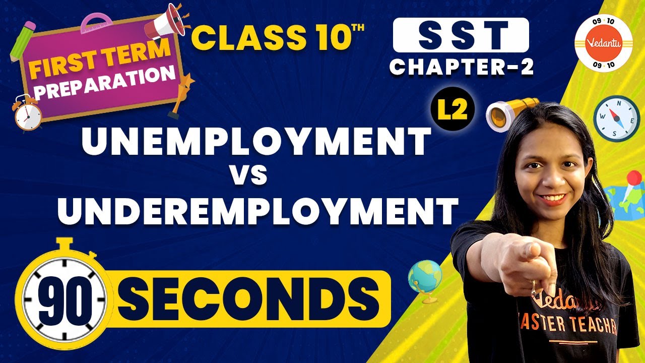 Unemployment vs Underemployment One Shot | Sectors of Indian Economy | NCERT Class 10 SST Ch-2