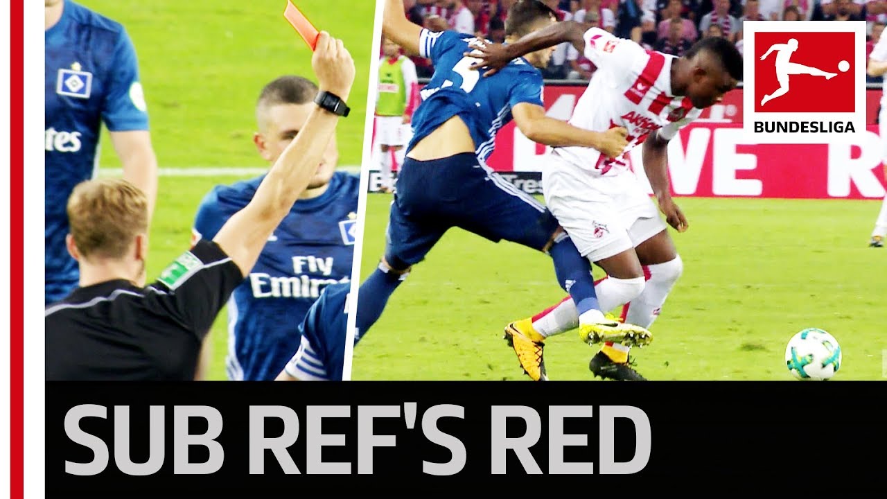Debut Drama - Replacement Ref Shows Red Card After 42 Secs