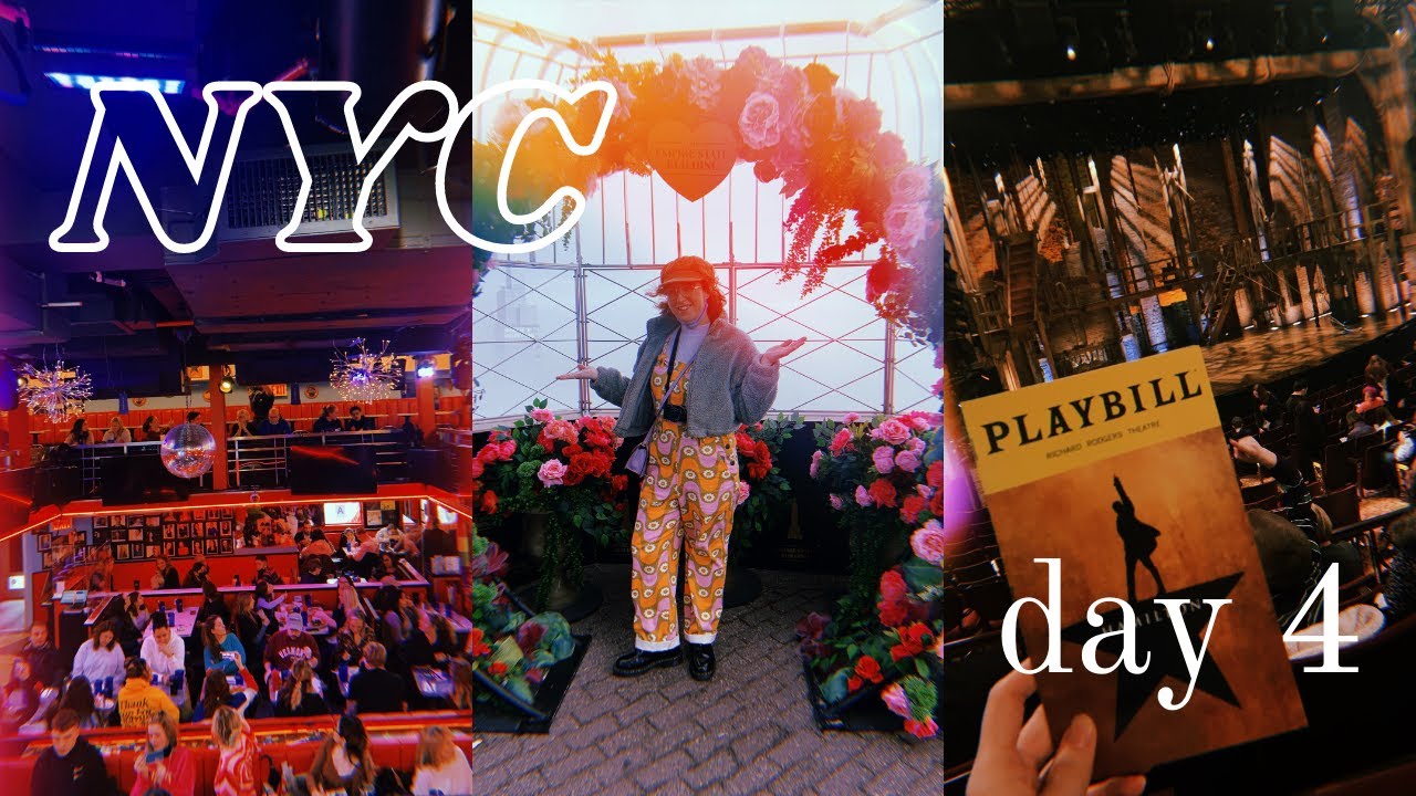 NYC 2022 // empire state and ellen's stardust diner // part four