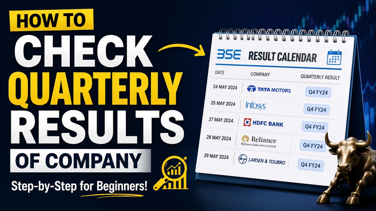 How to Check Company Quarterly Results| BSE Result Calendar Tutorial #bse #result