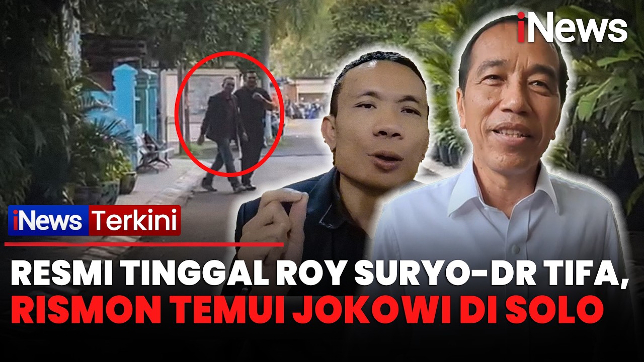 BREAKING! Rismon Temui Jokowi di Solo, Tinggalkan Roy Suryo dan Dokter Tifa | iNews Terkini