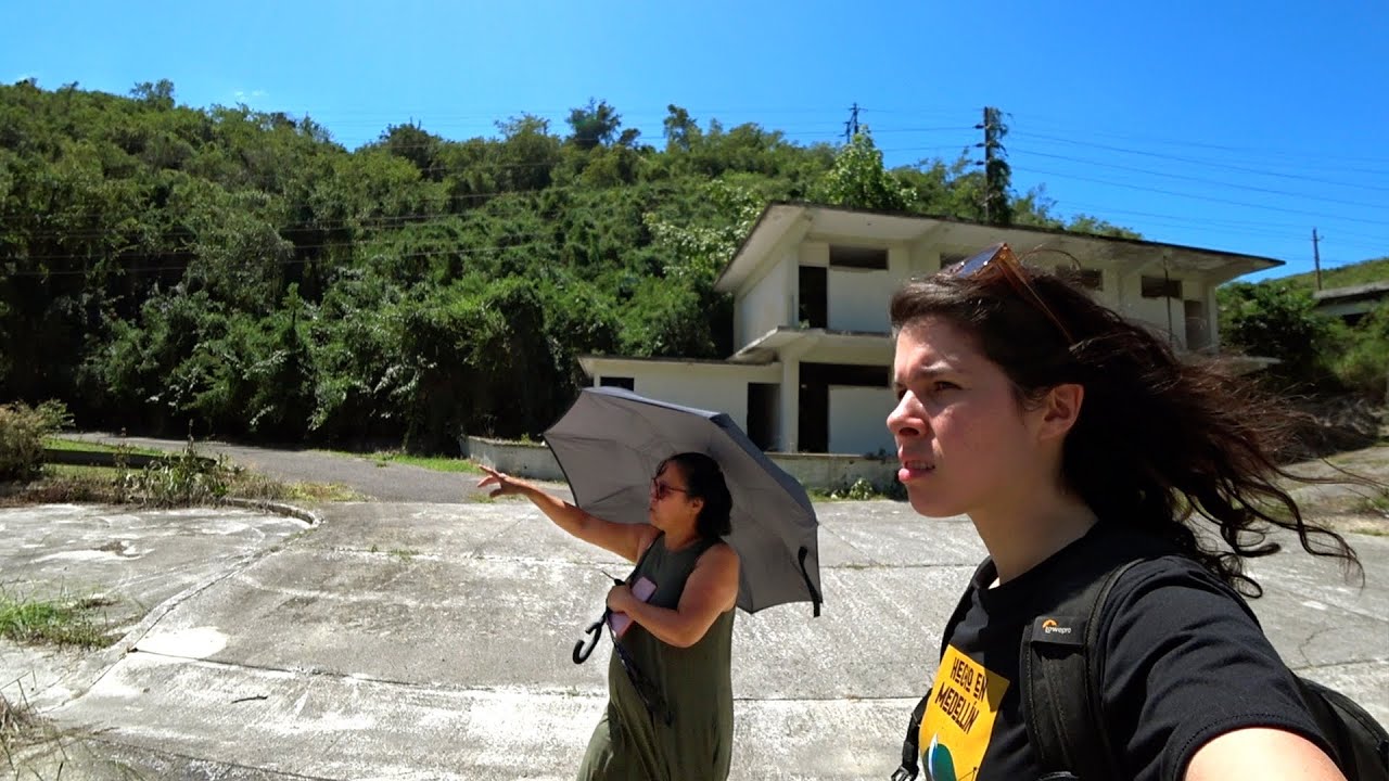 Mudslide Survivor Takes Me to Her Collapsed Hood in Puerto Rico