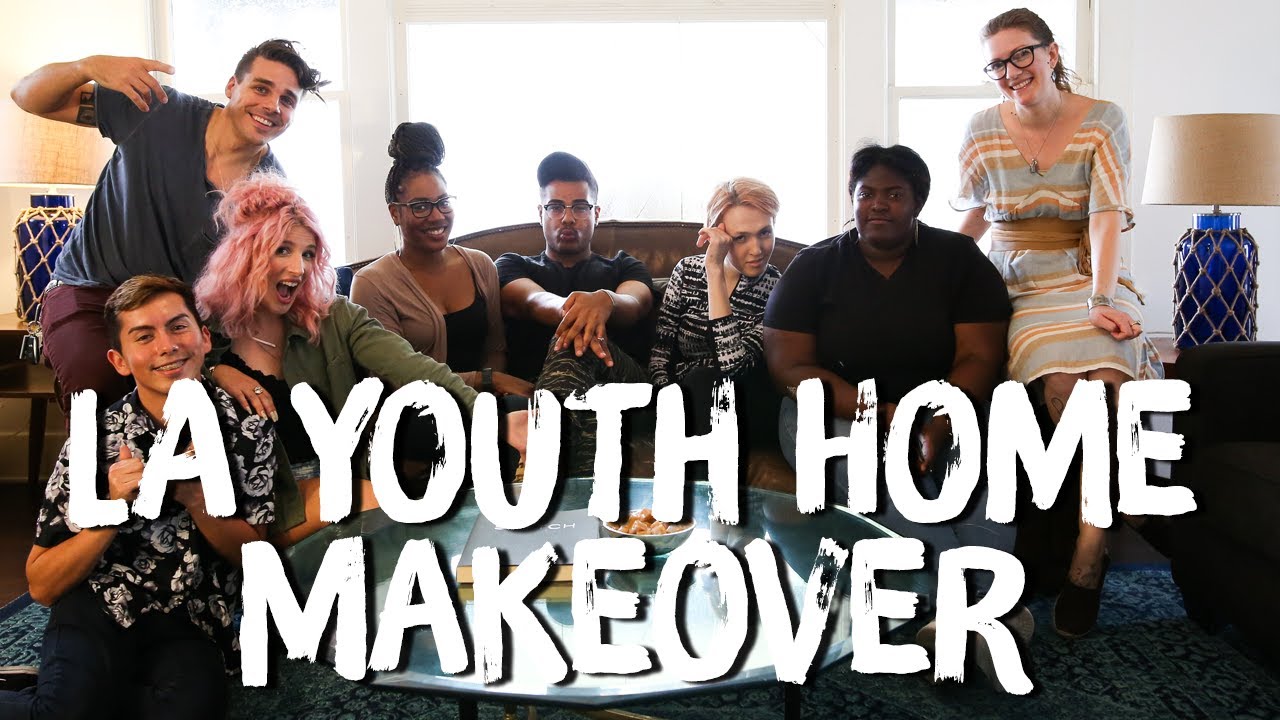 Cozy Living Room for LA Youth Network | Breaking Beige | Mr. Kate
