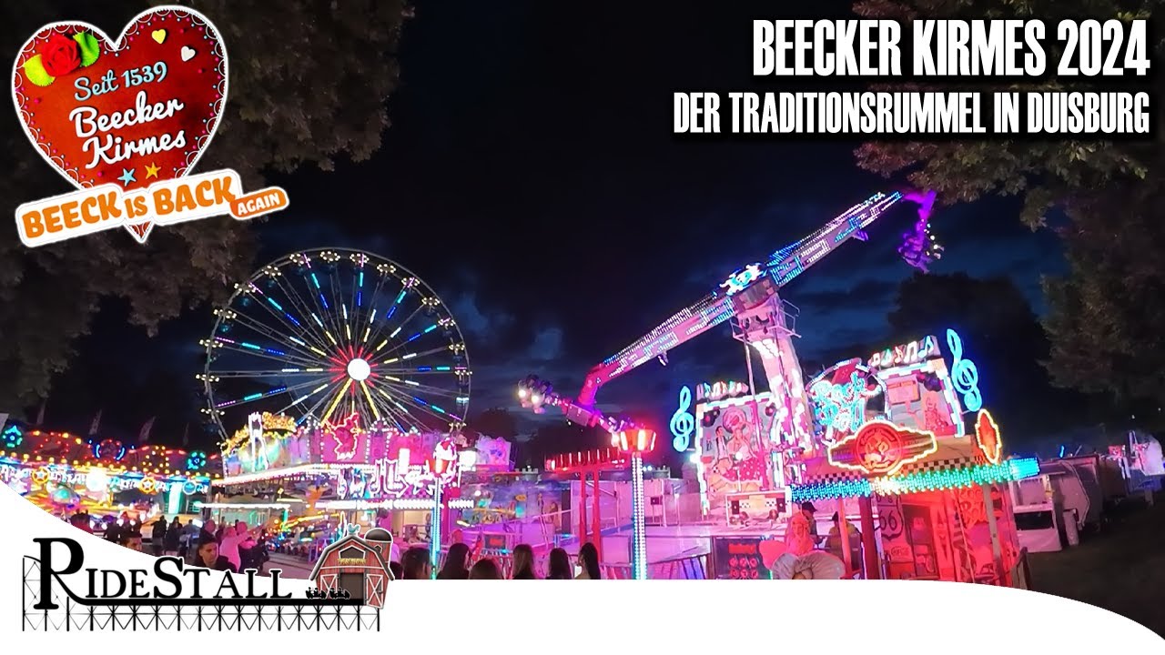 Beecker Kirmes 2024 - der Traditionsrummel in Duisburg Beeck | VLog