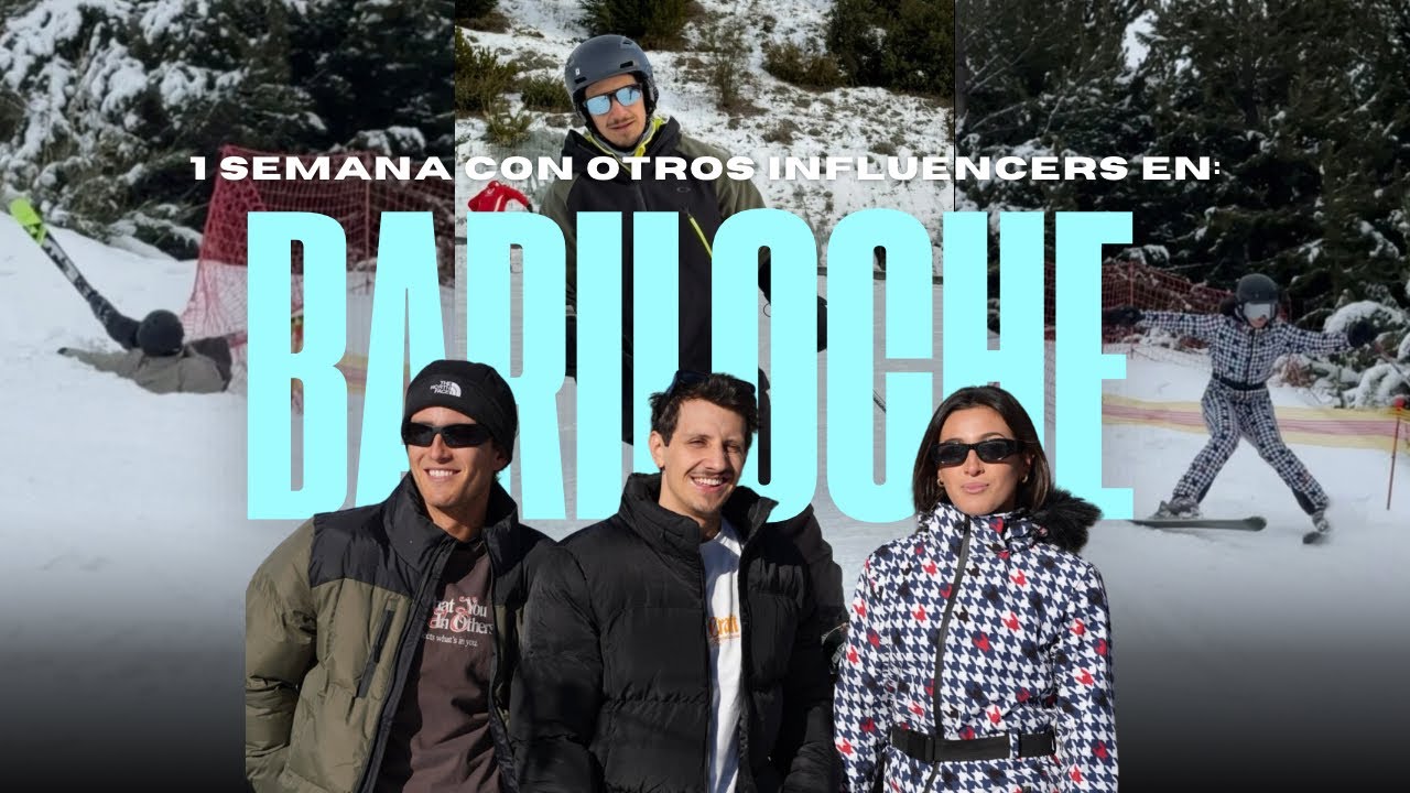 NOS FUIMOS A BARILOCHE CON OTROS INFLUENCERS