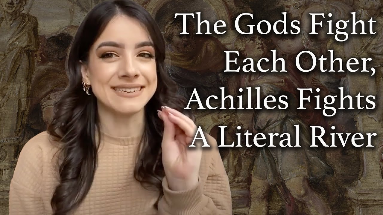 ИЛИАДА, КНИГА 21, КРАТКОЕ ИЗЛОЖЕНИЕ (Гомер)