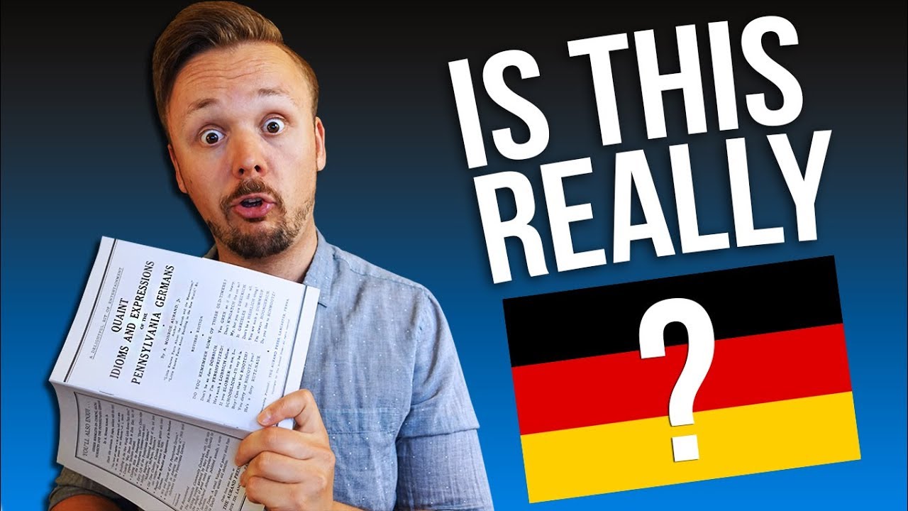 The Weird German Americans Speak: PA Dutch? | Episode 01 | Get Germanized