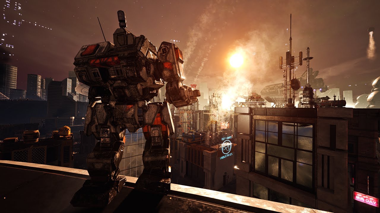 Before Storm Approach (Thunderbolt IIC) - Mechwarrior 5 Gameplay