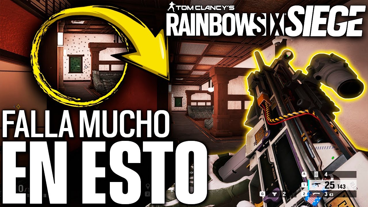 Es PLATA pero FALLA en ESTO | Analizando Errores en Rainbow Six Siege
