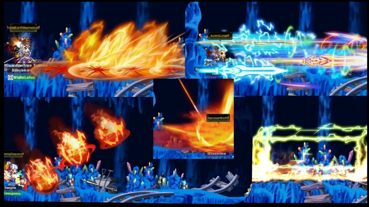 Soulsaver Online - All Justice Force 3rd & 4th Job Active Skills.