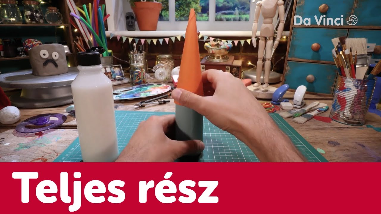 Építsünk saját rakétát! 🚀👌| Kreatív csodák műhelye | Da Vinci TV Magyarország