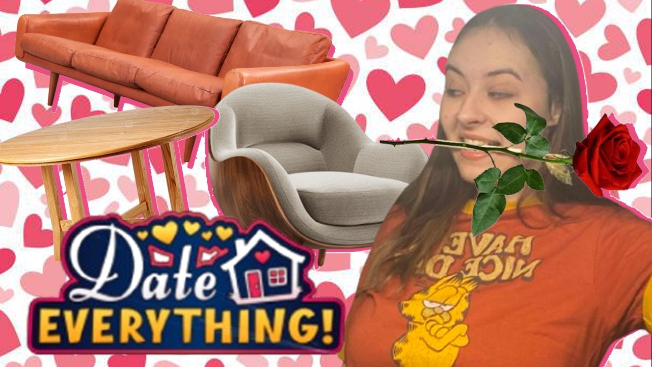 flirting with my furniture for valentines day
