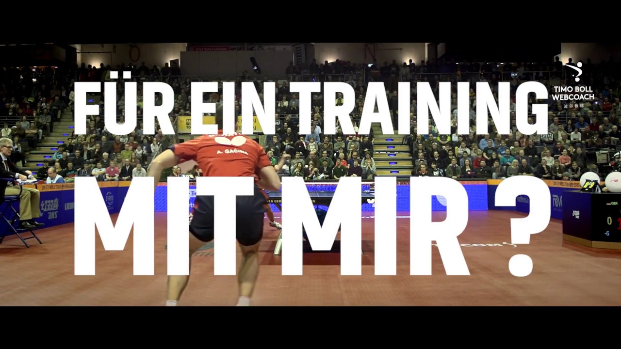 Timo Boll Webcoach - Trailer